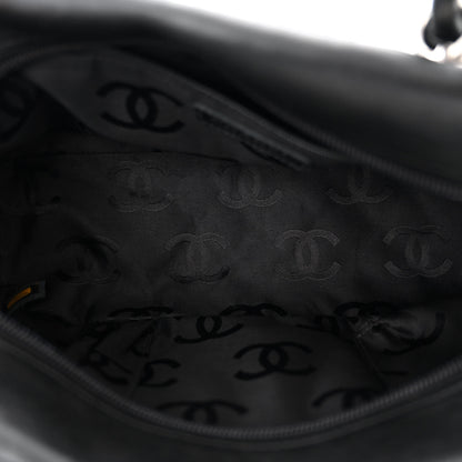 Chanel Calfskin Quilted Large Cambon Bowler Black 5 of 11