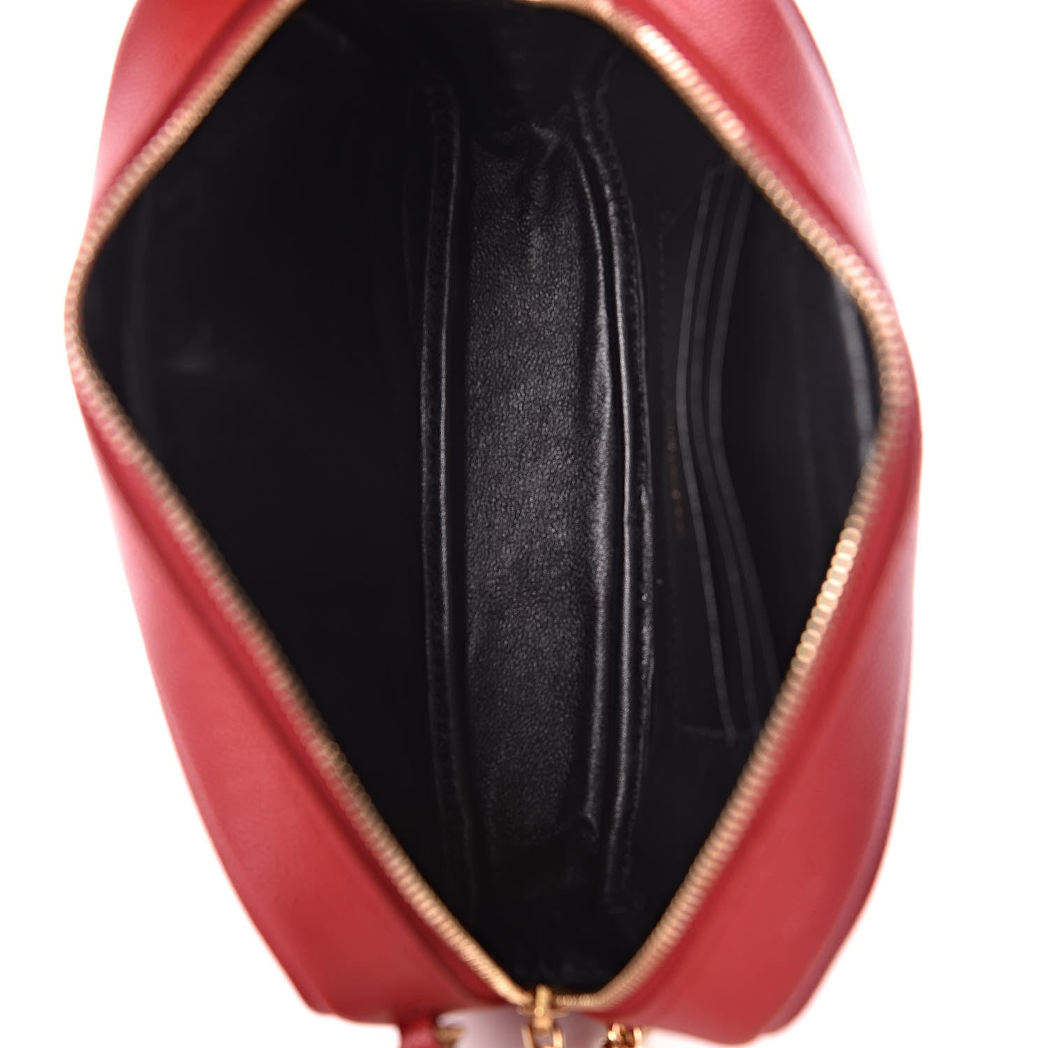 Saint Laurent Grain De Poudre Matelasse Monogram Mini Lou Camera Bag Eros Red 7 of 10