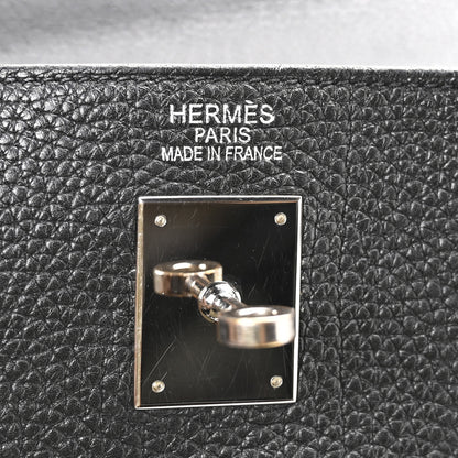 Hermes Fjord Kelly Retourne 35 Black 6 of 12