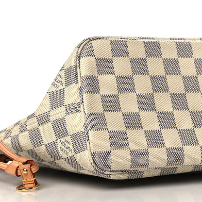 Louis Vuitton Damier Azur Neverfull PM 7 of 10