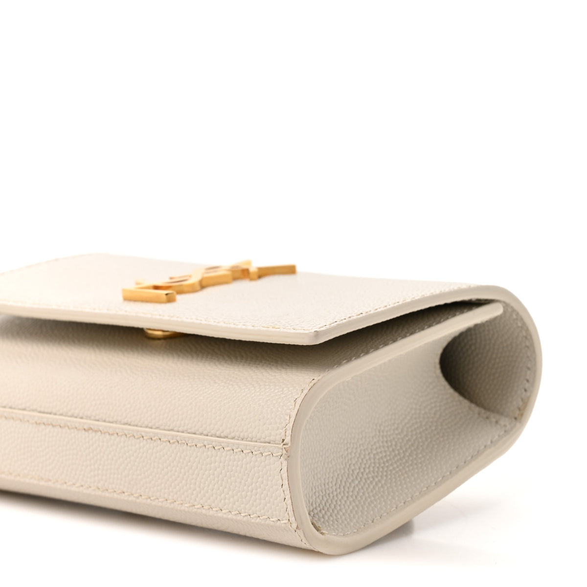 Saint Laurent Grain De Poudre Monogram Kate Belt Bag Crema Soft 10 of 14
