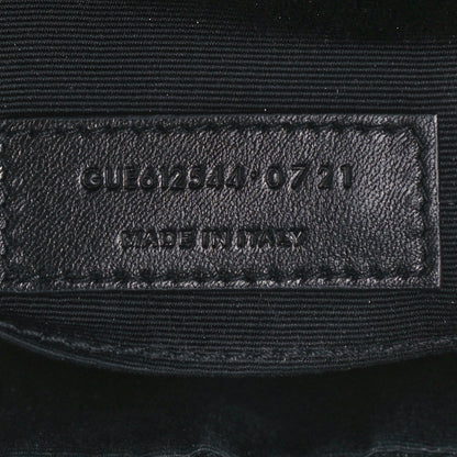 Saint Laurent Calfskin Matelasse Monogram Lou Camera Bag Black 9 of 10