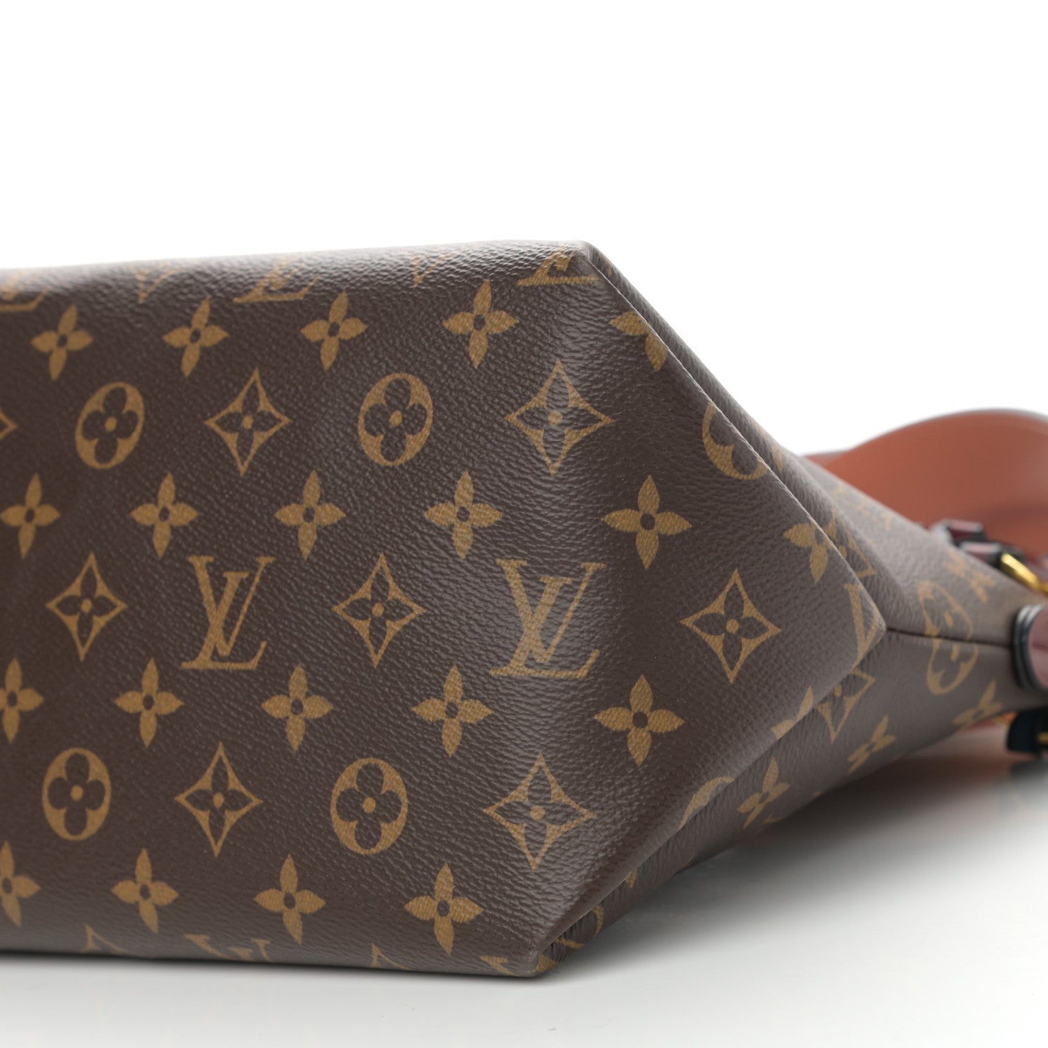 Louis Vuitton Monogram Beaubourg Hobo Mini Bordeaux Red Peach Safran Blue Jean Blue 10 of 10