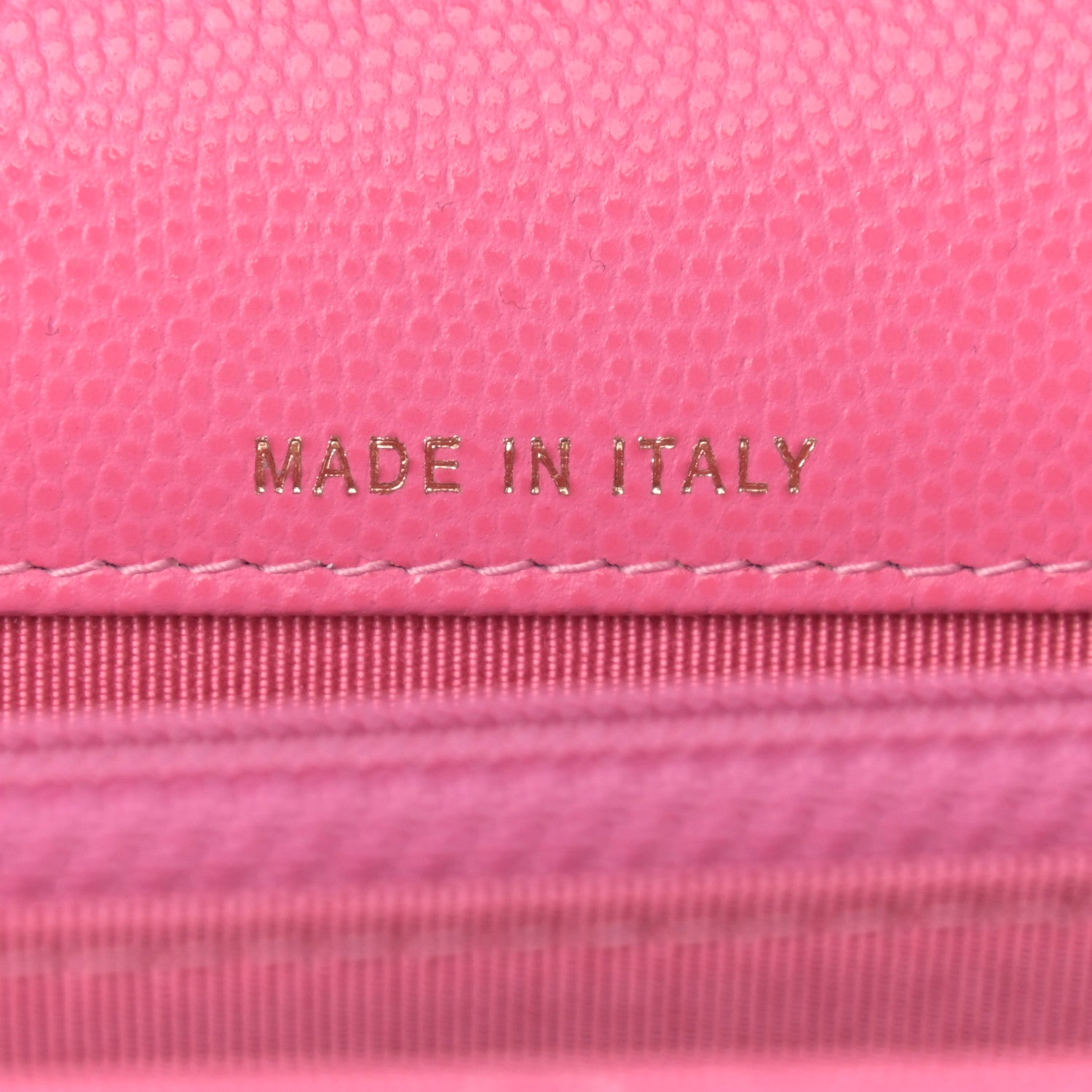 Chanel Caviar Quilted Square Wallet On Chain WOC Pink 7 of 11