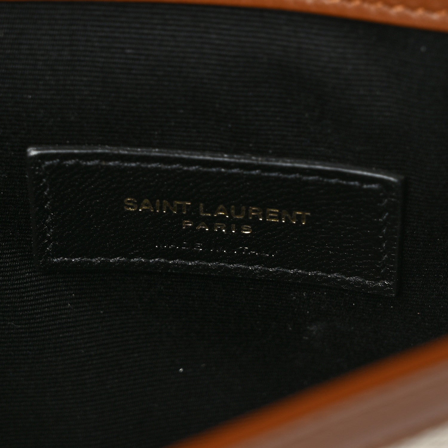 Saint Laurent Canvas Uptown Pouch Natural Beige Brick 6 of 6