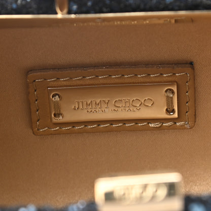 Jimmy Choo Glitter Fabric Mini Tube Blue 6 of 7