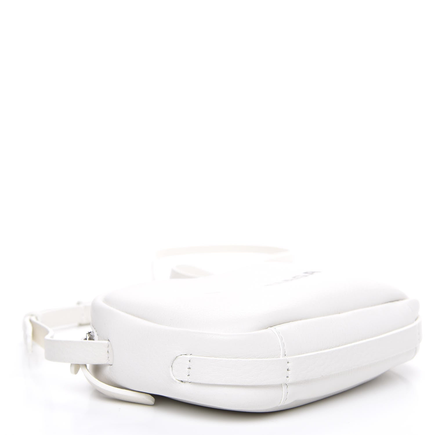 Balenciaga Calfskin Logo XS Everyday Camera Bag White 3 of 8