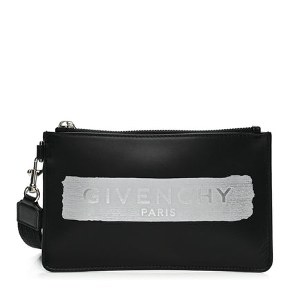 Givenchy Smooth Calfskin Zip Wrislet Black 1 of 7