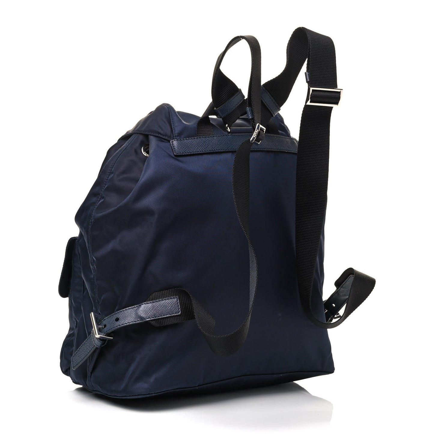 Tessuto Nylon Medium Backpack Blue Black