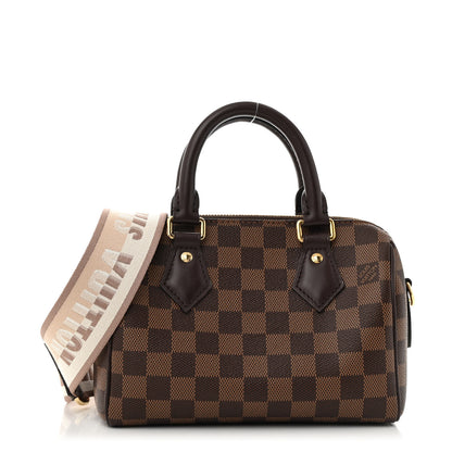 Louis Vuitton Damier Ebene Speedy Bandouliere 20 1 of 12