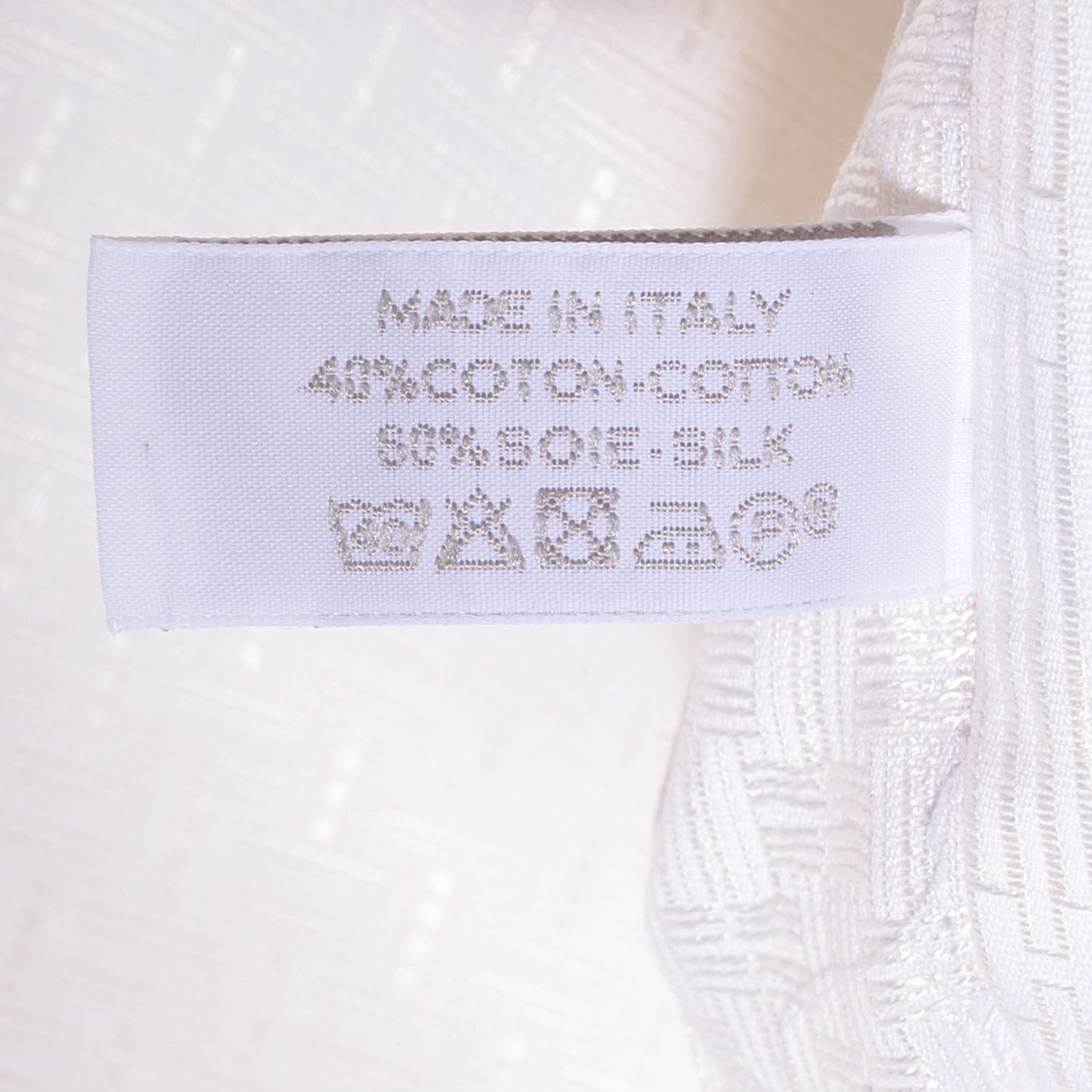Silk Jacquard Cotton Faubourg King Duvet Cover
