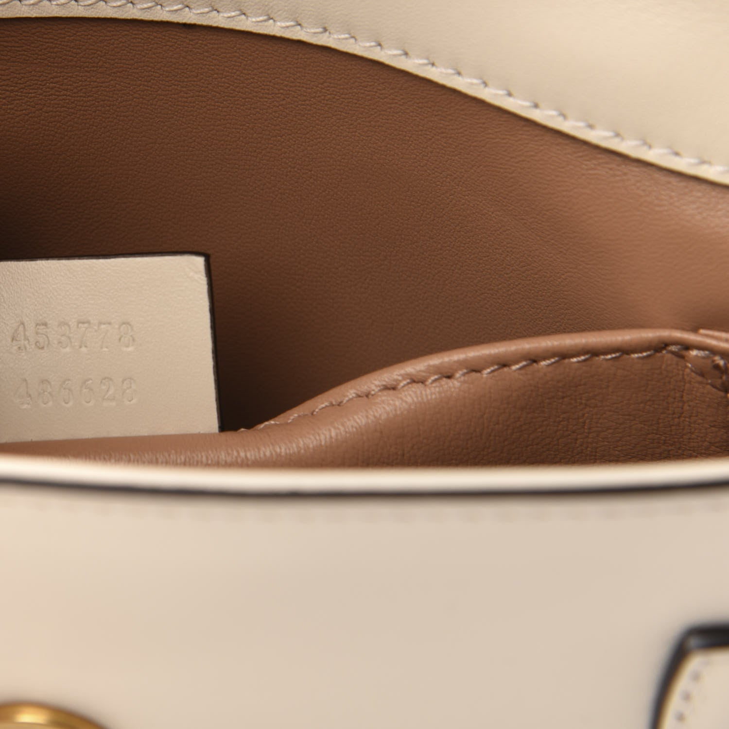 Gucci Nappa Pearl Studded Mini Queen Margaret Broadway Shoulder Bag Mystic White 8 of 13