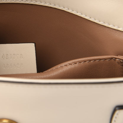 Gucci Nappa Pearl Studded Mini Queen Margaret Broadway Shoulder Bag Mystic White 8 of 13