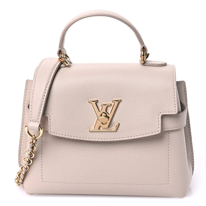 Louis Vuitton Soft Calfskin Mini Lockme Ever Greige 1 of 10