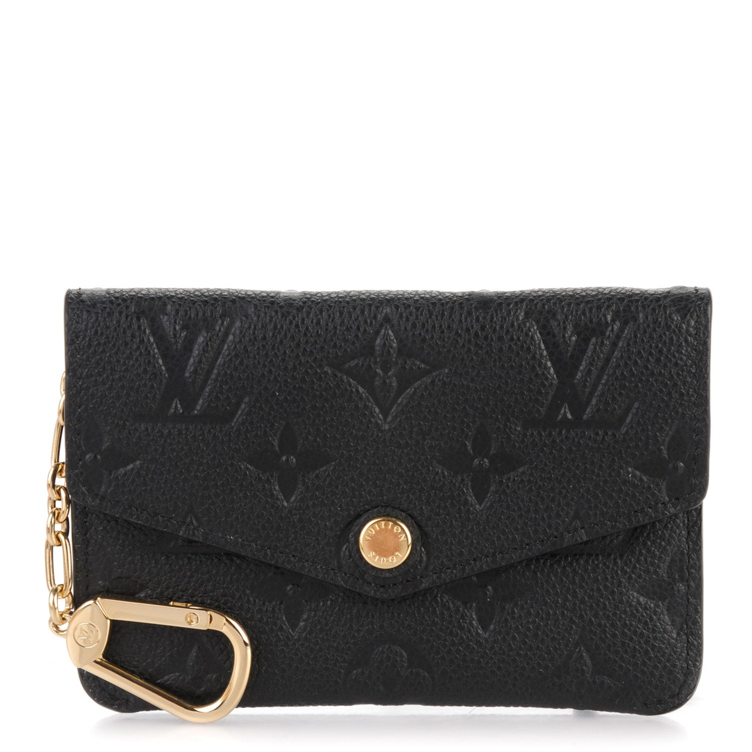 Louis Vuitton Empreinte Key Pouch Black 1 of 7
