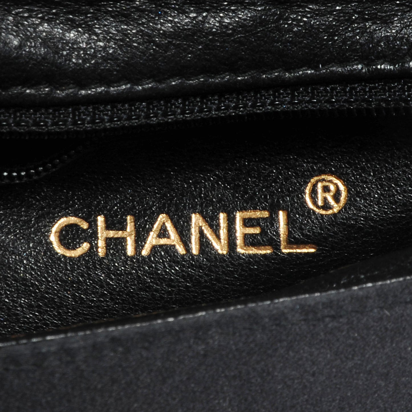 Satin Evening Bag Black