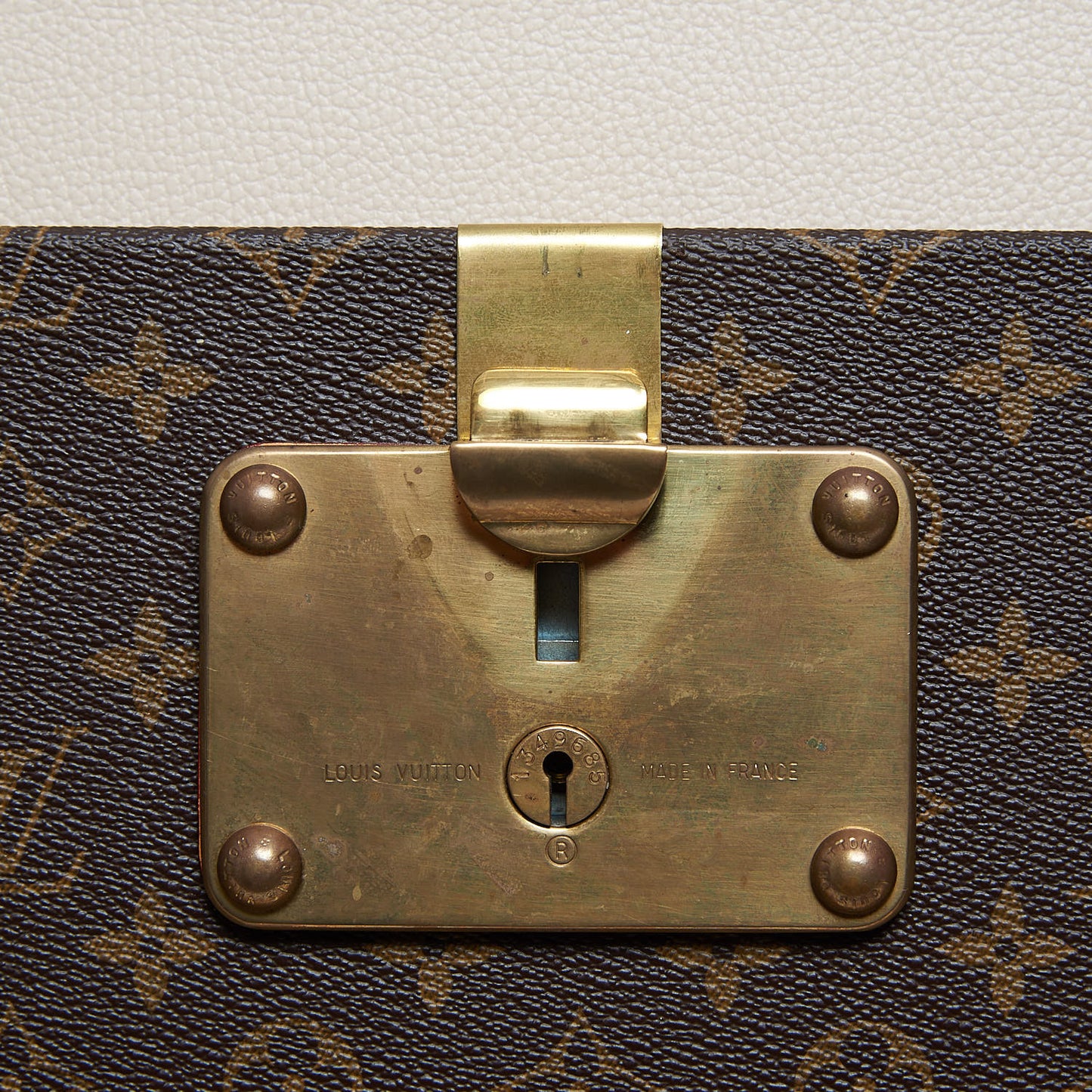 Monogram Malle Courrier Lozine Trunk 110