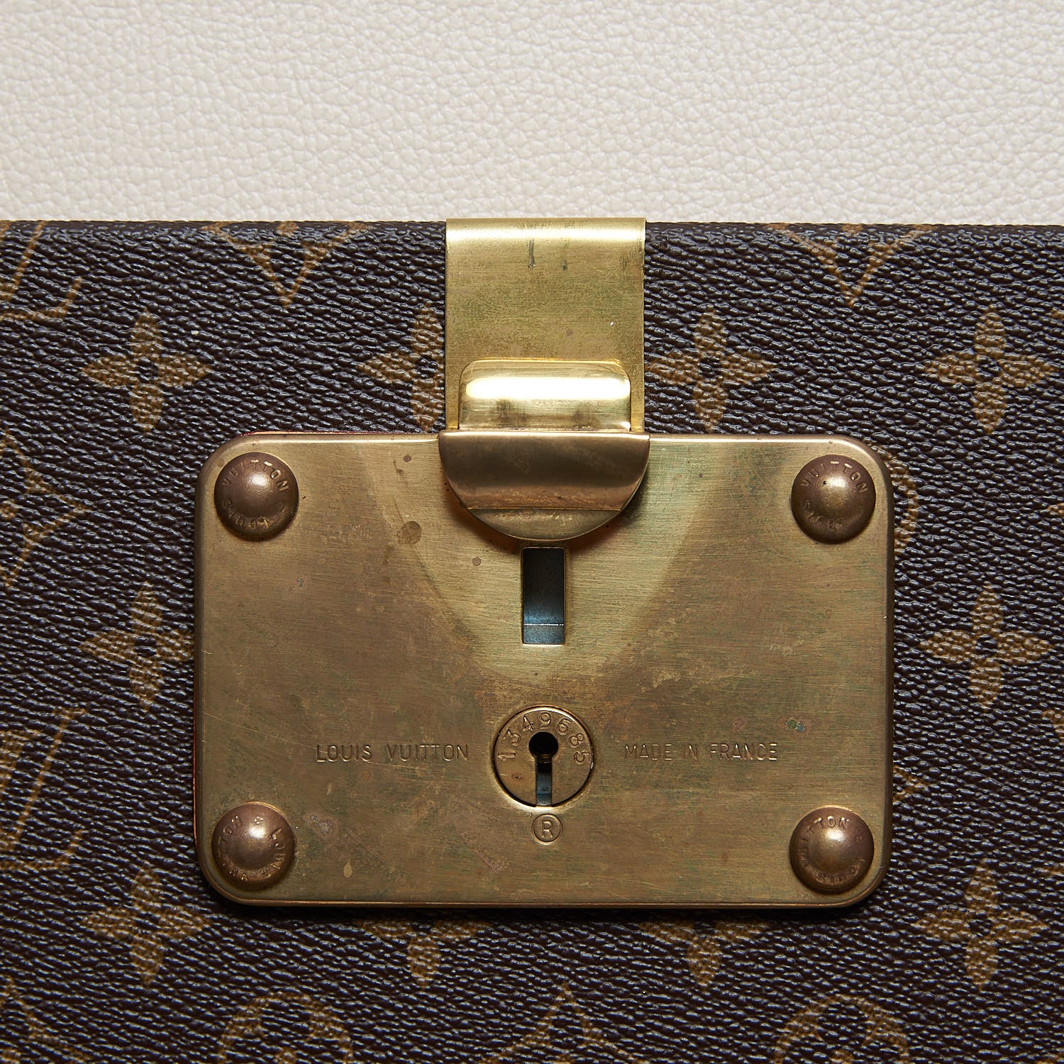 Louis Vuitton Monogram Malle Courrier Lozine Trunk 110 72 of 76