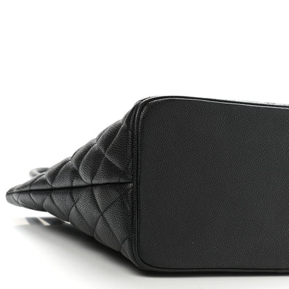 Chanel Caviar Quilted Medallion Tote Black 9 of 10