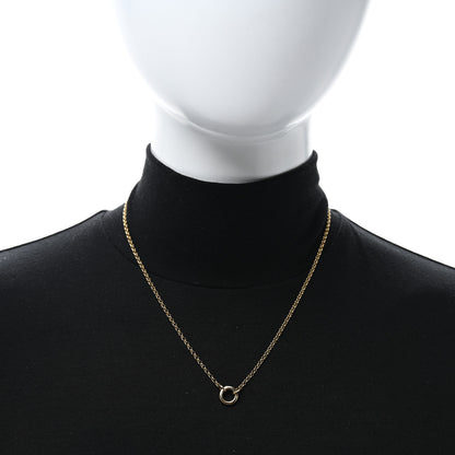 Foundrae 18K Yellow Gold Small Belcher Chain Mini Chubby Annex Link Necklace 2 of 6