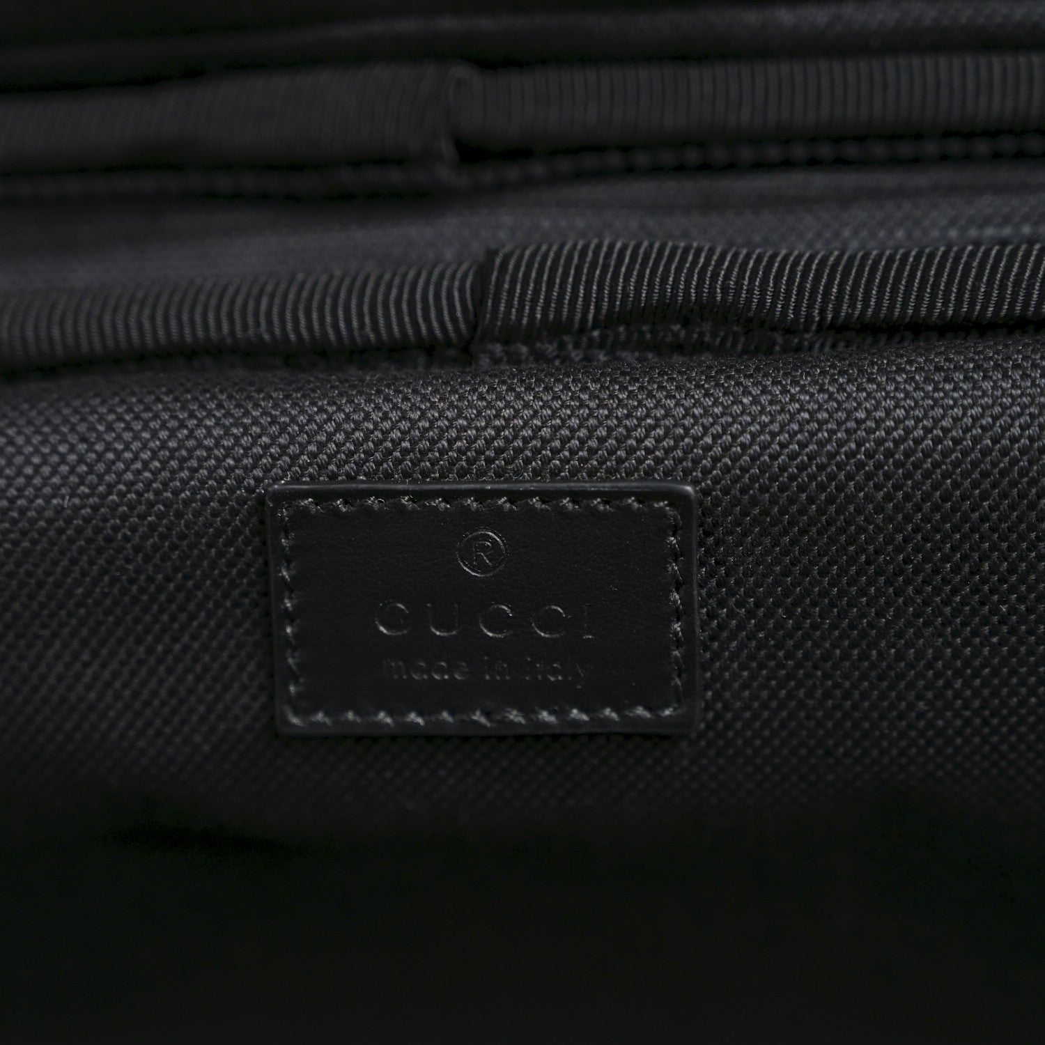 Gucci GG Supreme Monogram Calfskin Cabin Trolley Black 5 of 9