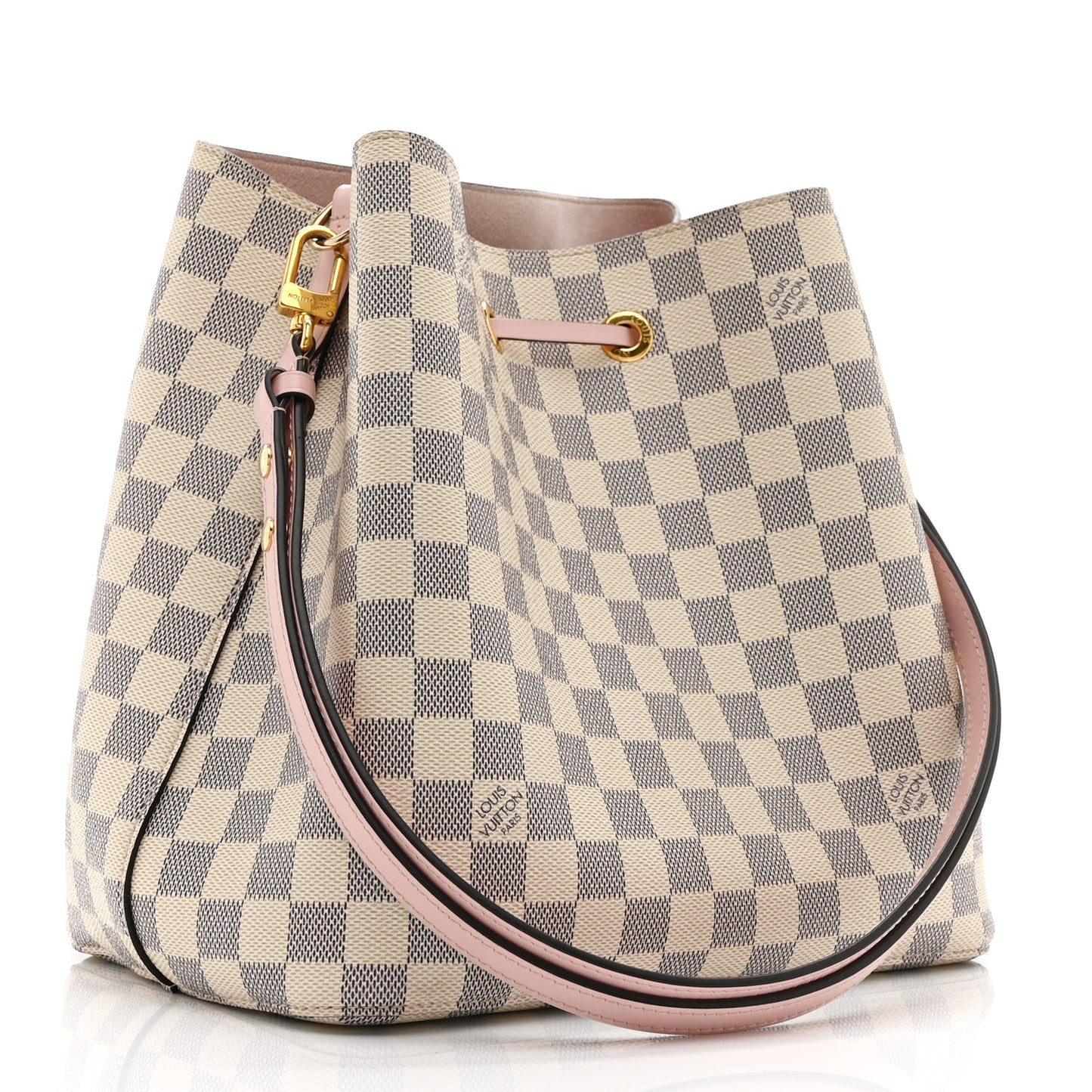 Damier Azur Neonoe MM Eau De Rose