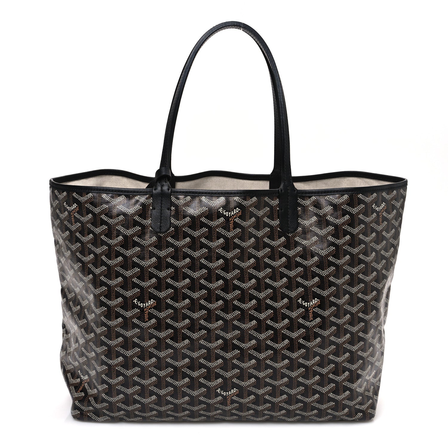 Goyard Goyardine Saint Louis PM Black 1 of 10