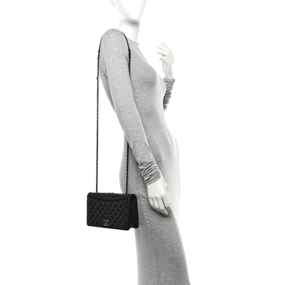 Chanel Calfskin Quilted Small Ballerine Flap Black 2 of 11