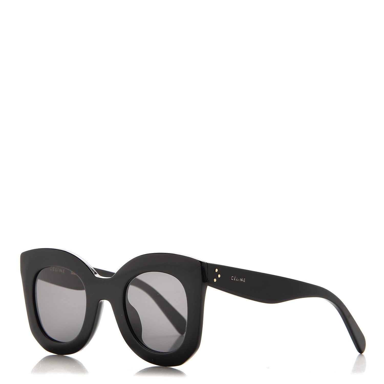 Celine Acetate Marta Sunglasses CL 41099/F/S Black 1 of 7