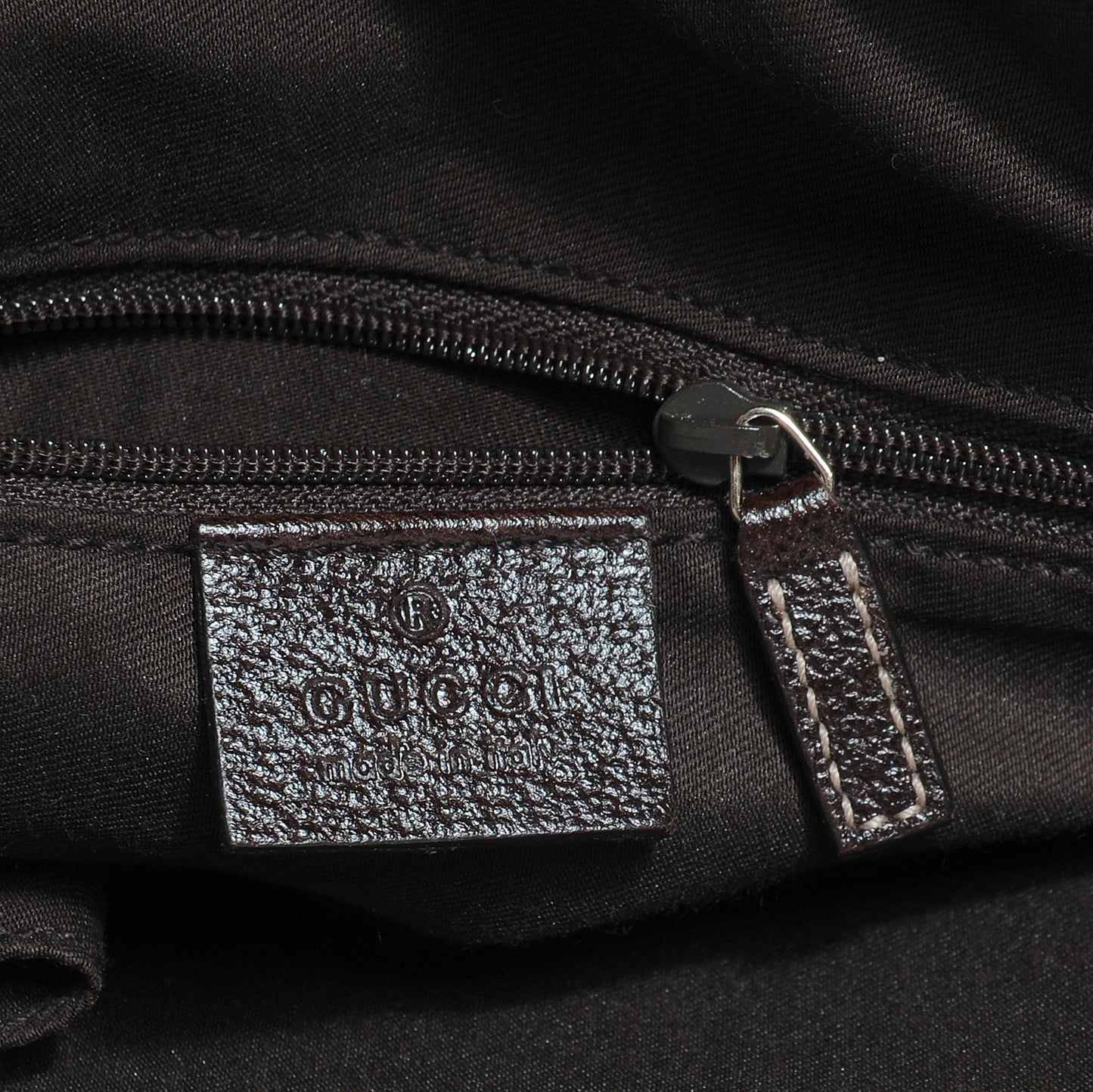 Monogram Medium Abbey Tote Brown