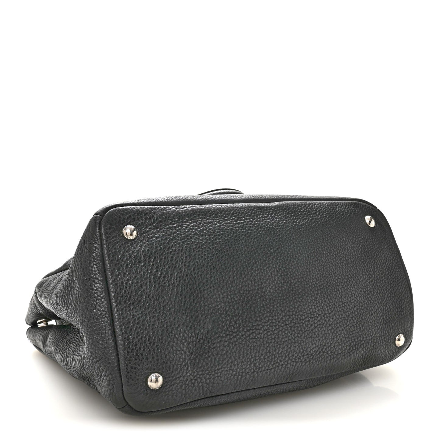Vitello Daino Tote Dark Grey