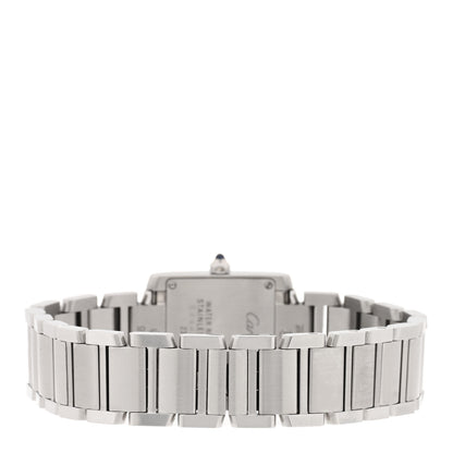 Cartier Stainless Steel 20mm Tank Francaise Quartz Watch 3 of 5