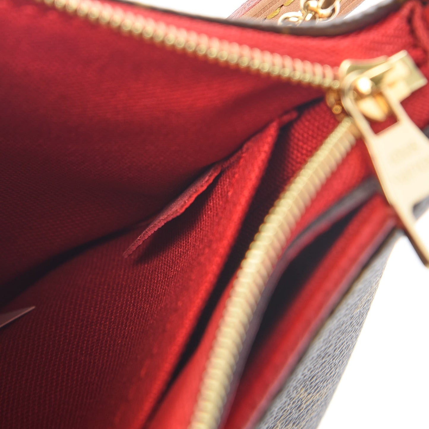 Monogram Pallas Clutch Cherry