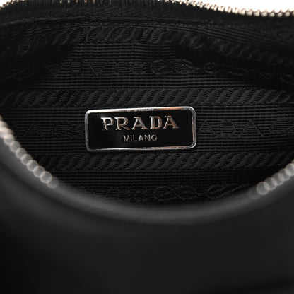 Prada Nylon Re-Edition 2005 Shoulder Bag Black 6 of 10