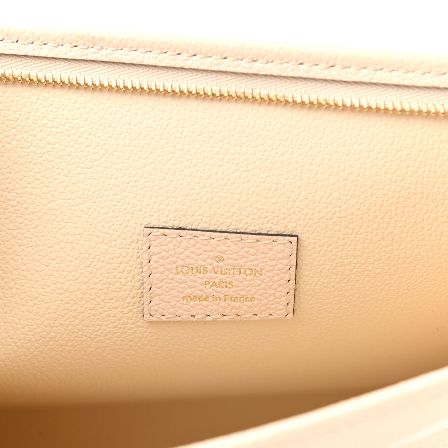 Empreinte Monogram Giant By The Pool Toiletry Pouch 26 Cream Saffron