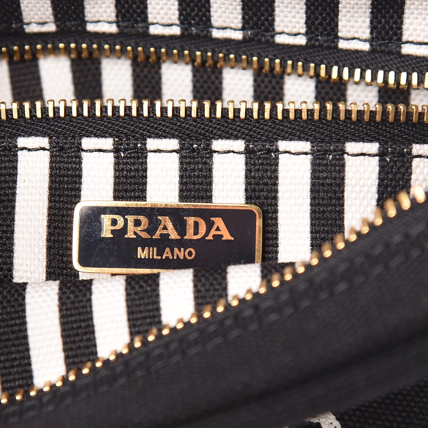 Prada Canvas Canapa Logo Pouch Black 6 of 7