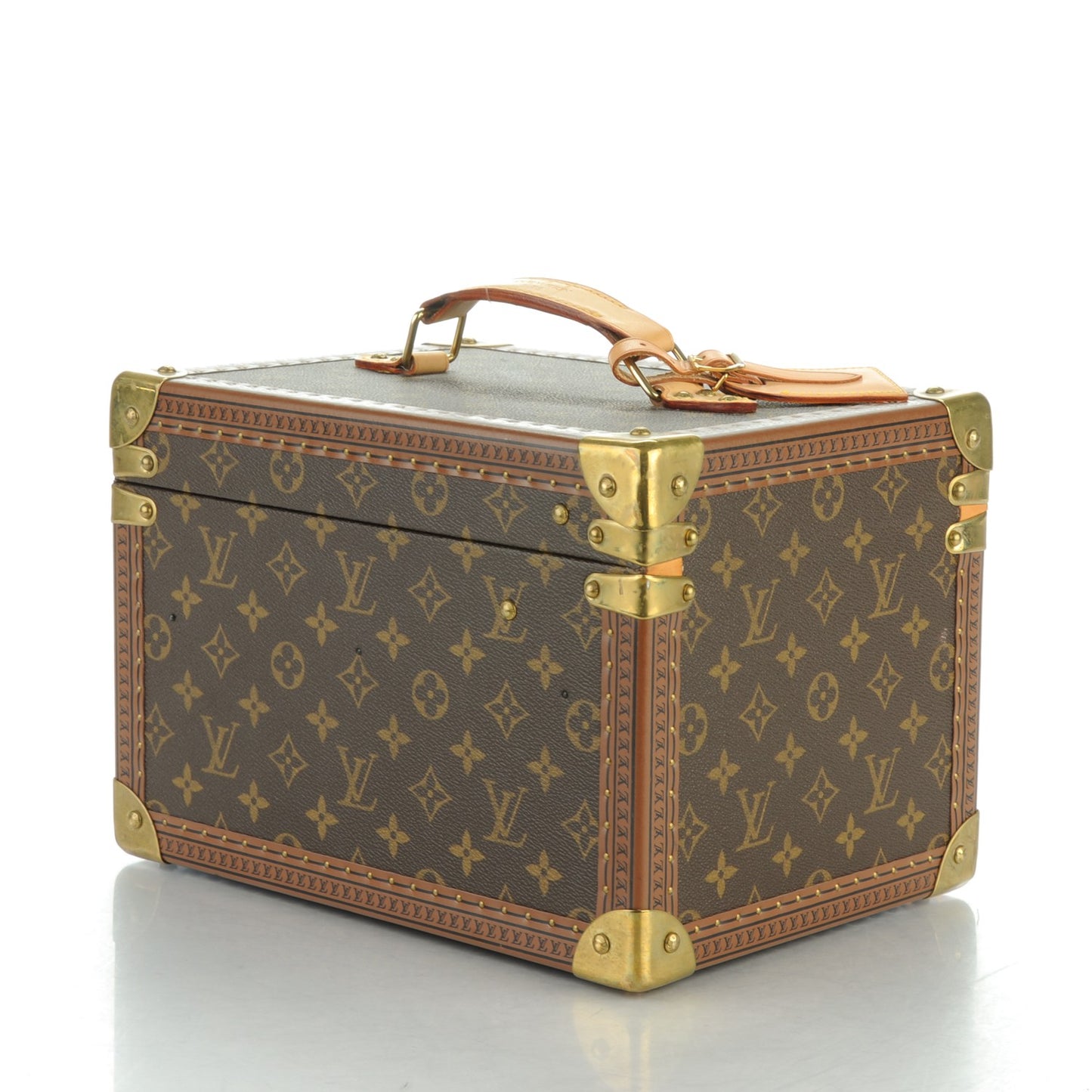 Monogram Boite Flacons Beauty Train Trunk Case