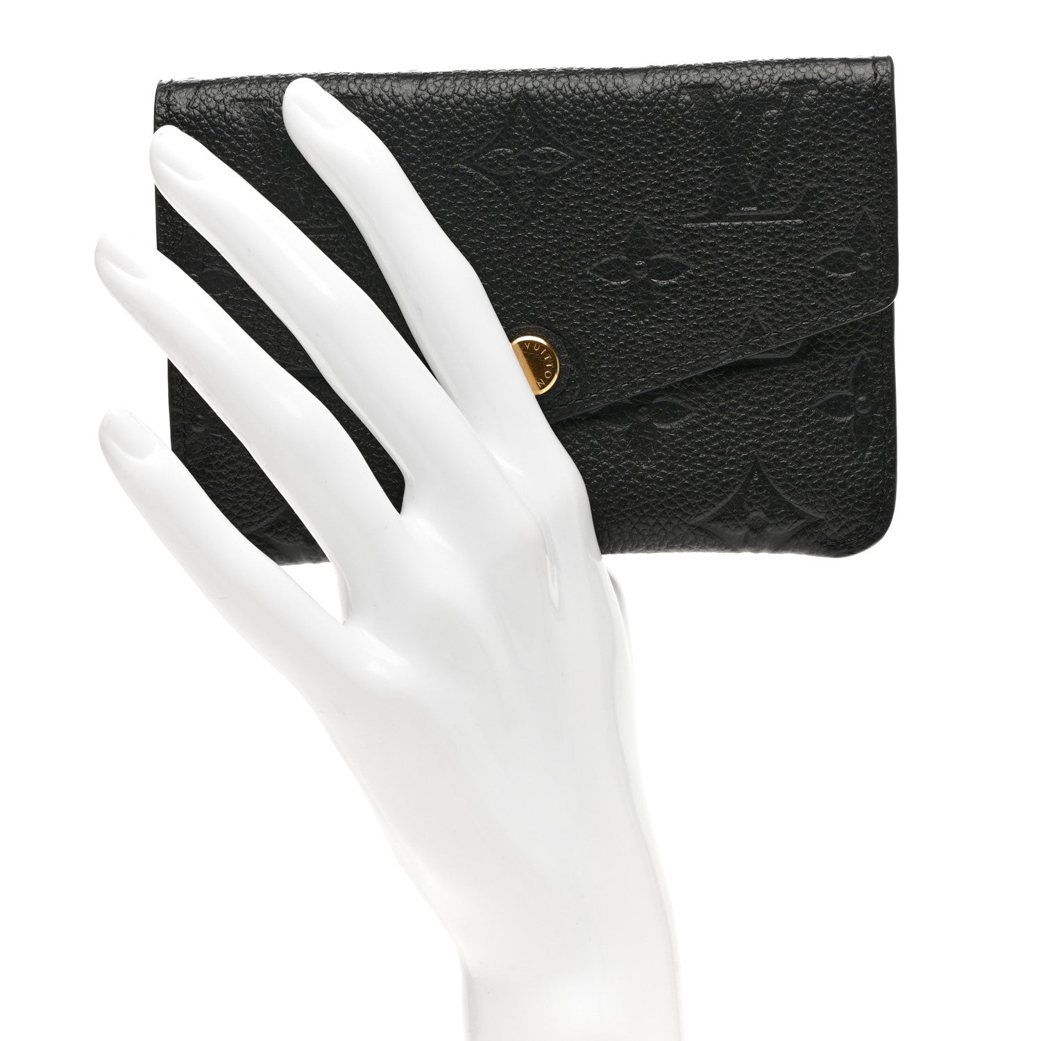 Louis Vuitton Empreinte Key Pouch Black 2 of 9