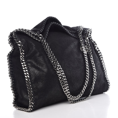 Stella McCartney Shaggy Deer Small Falabella Tote Black 3 of 9