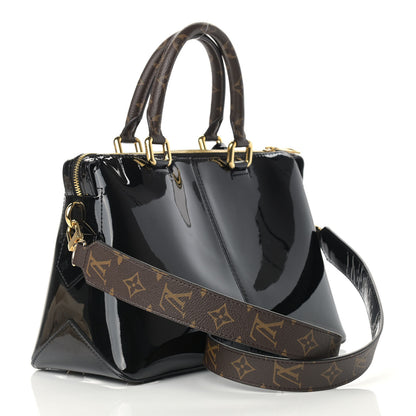 Louis Vuitton Patent Calfskin Miroir Tote Black 3 of 10