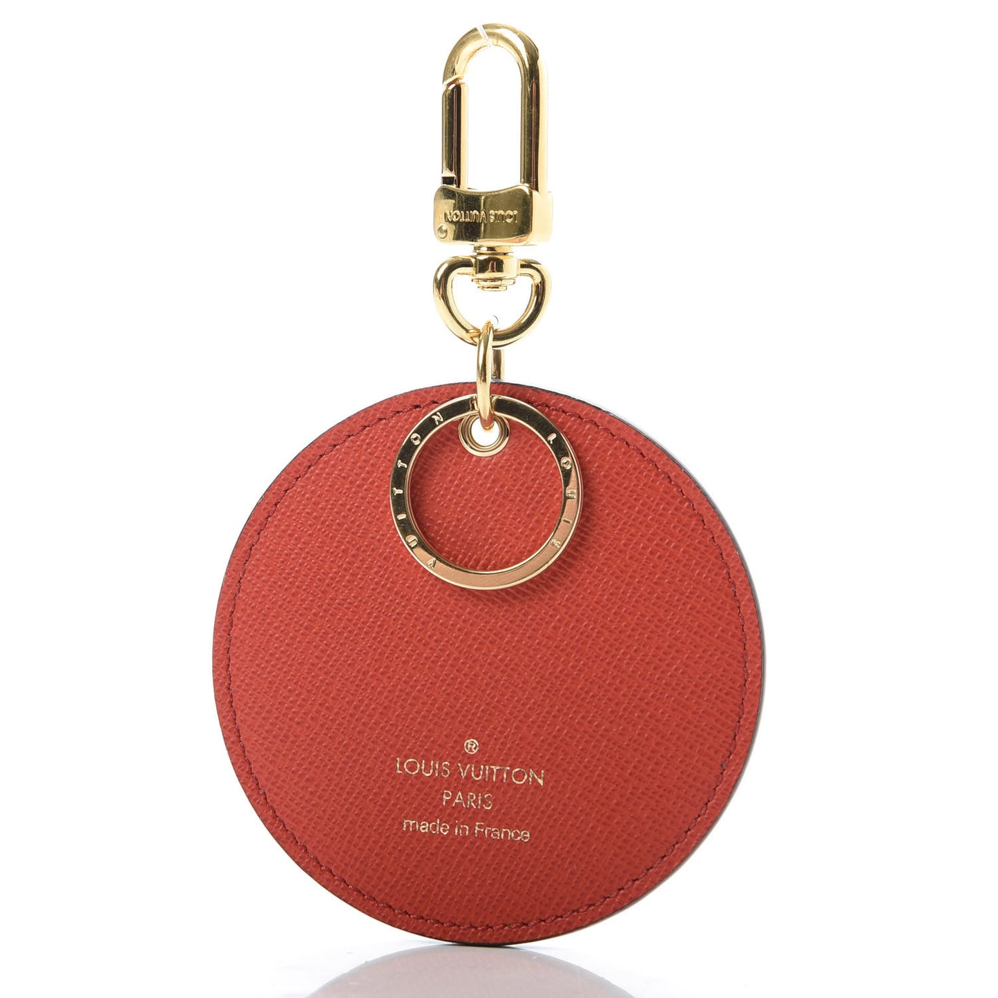 Monogram 2018 Christmas Animation Cats Bag Charm Key Ring