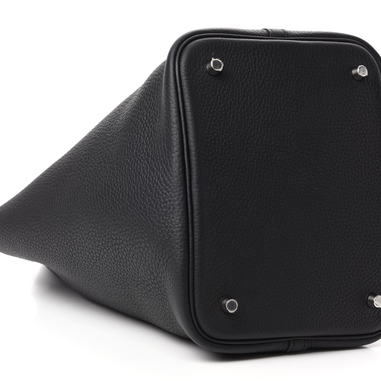 Hermes Taurillon Clemence Picotin Lock 22 MM Black 6 of 11