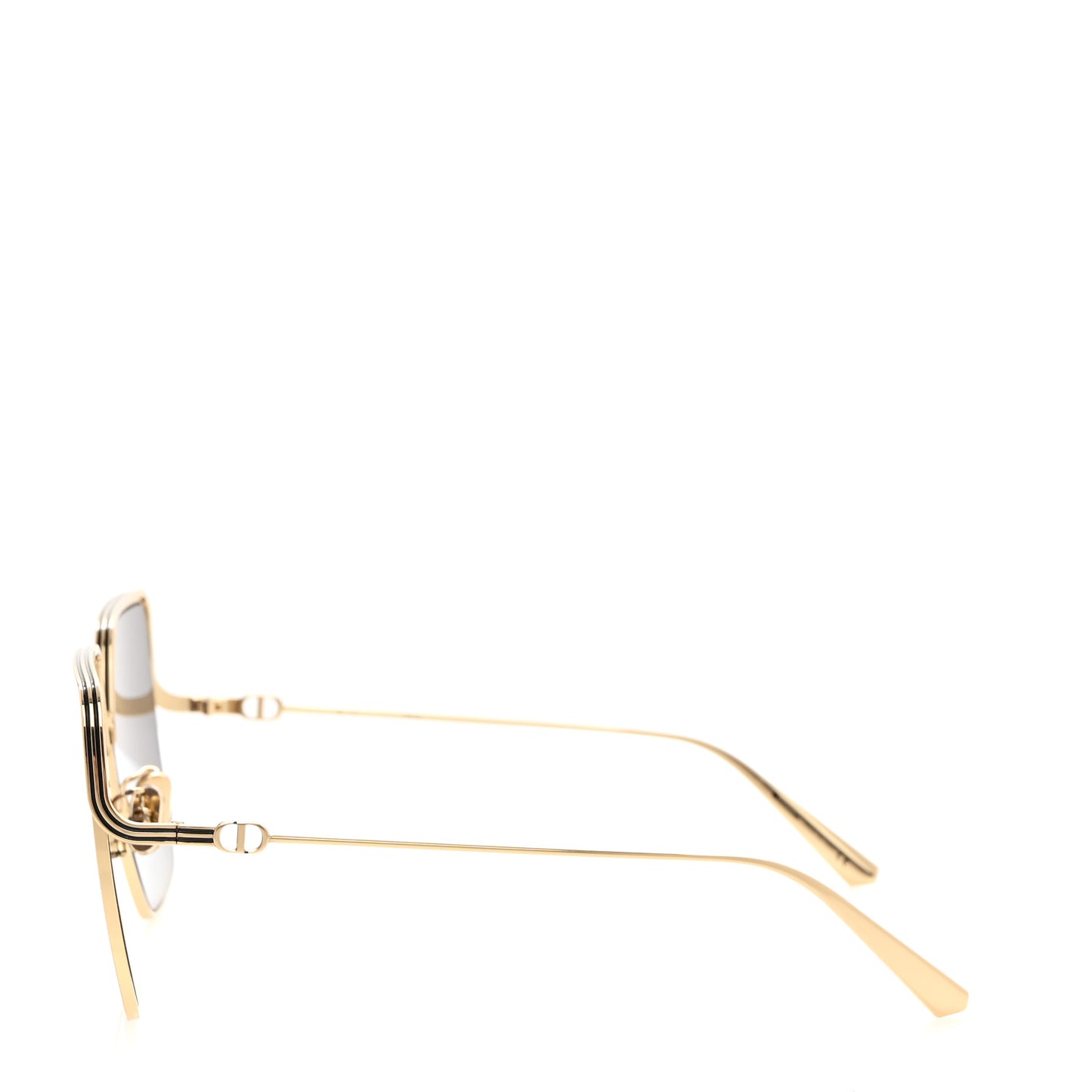 Metal EverDior Square Sunglasses Gold
