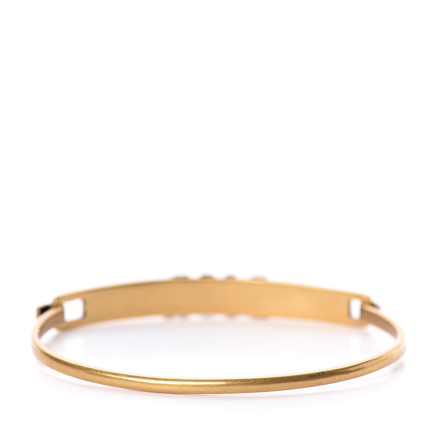 Metal Crystal Dio(r)evolution Bracelet Set Gold