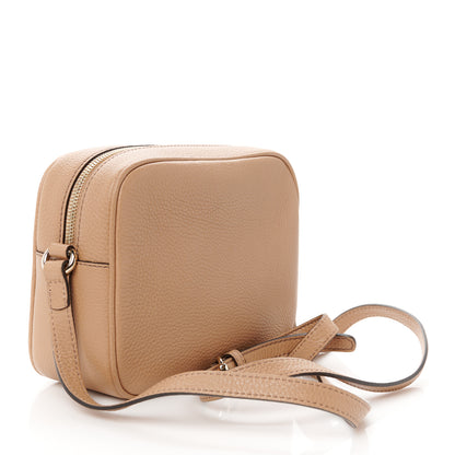 Gucci Pebbled Calfskin Small Soho Disco Bag Camelia 3 of 11
