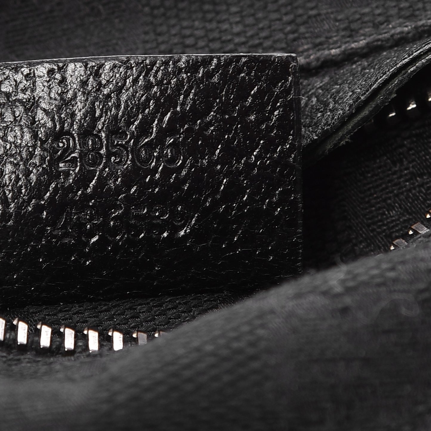 GG Monogram Double Pocket Belt Bag Black