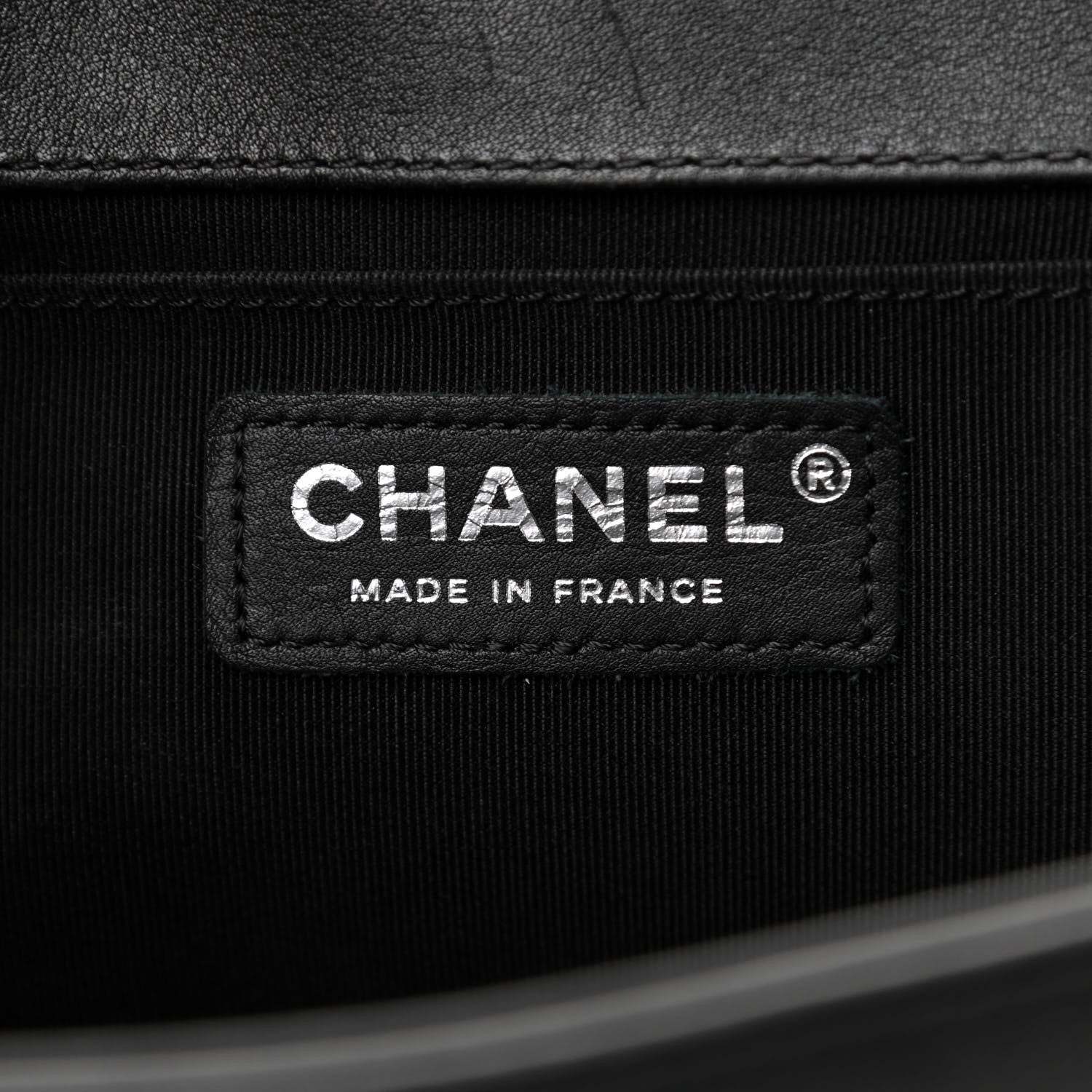 Chanel Calfskin Quilted Medium Boy Flap So Black 6 of 10