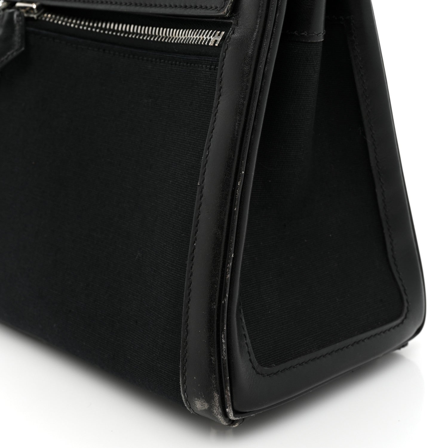 Hermes Box Toile Lakis Kelly 32 Black 23 of 24