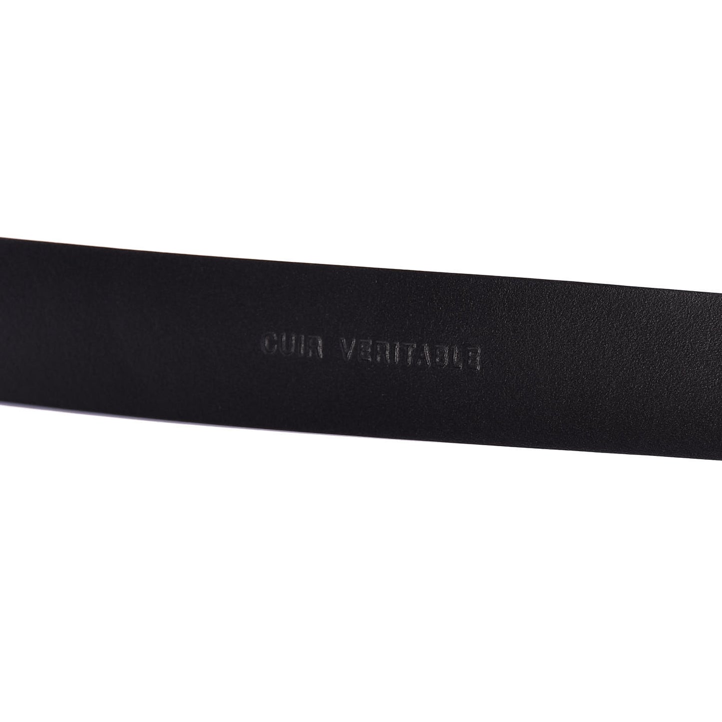 Patent CC Logo Skinny Belt 80 32 Blue