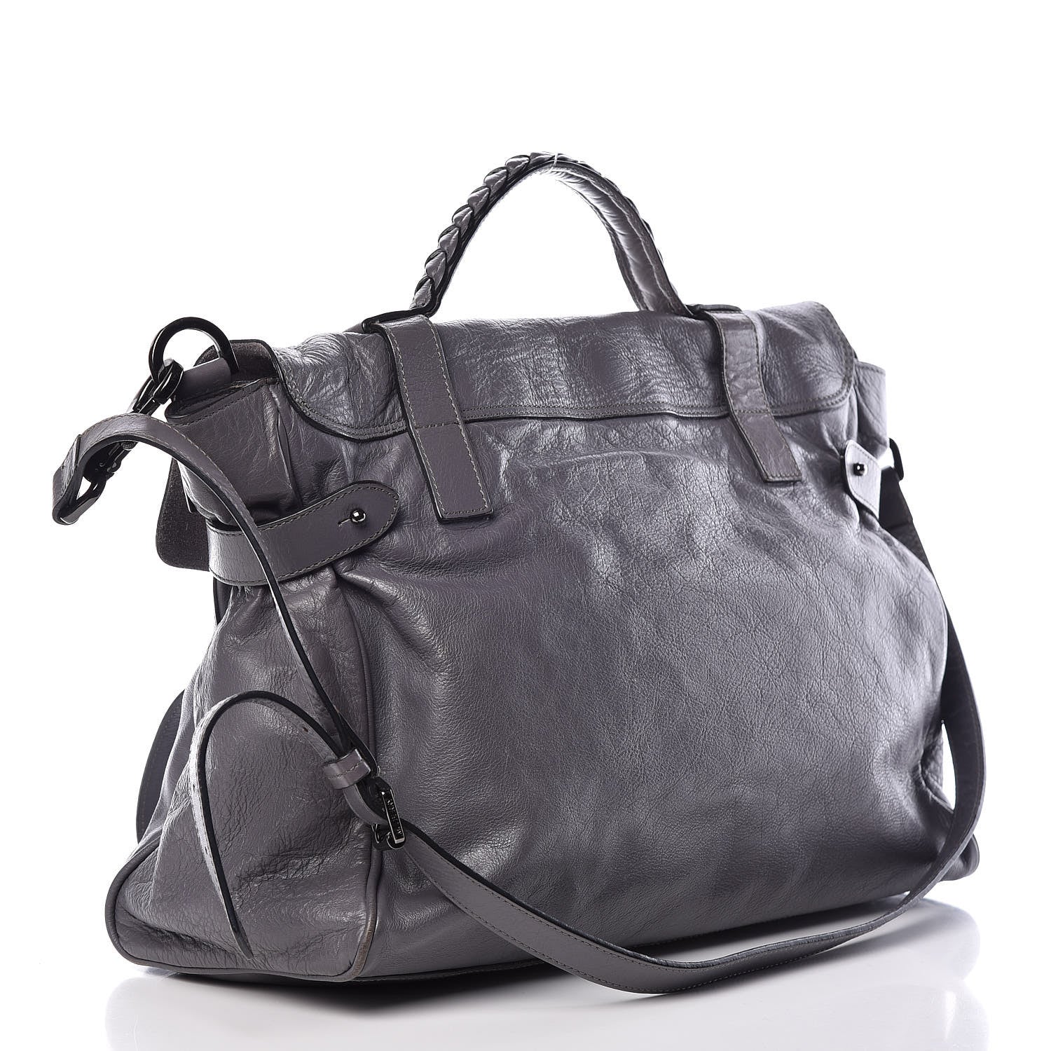 Mulberry Soft Buffalo Oversized Alexa Foggy Grey 3 of 17